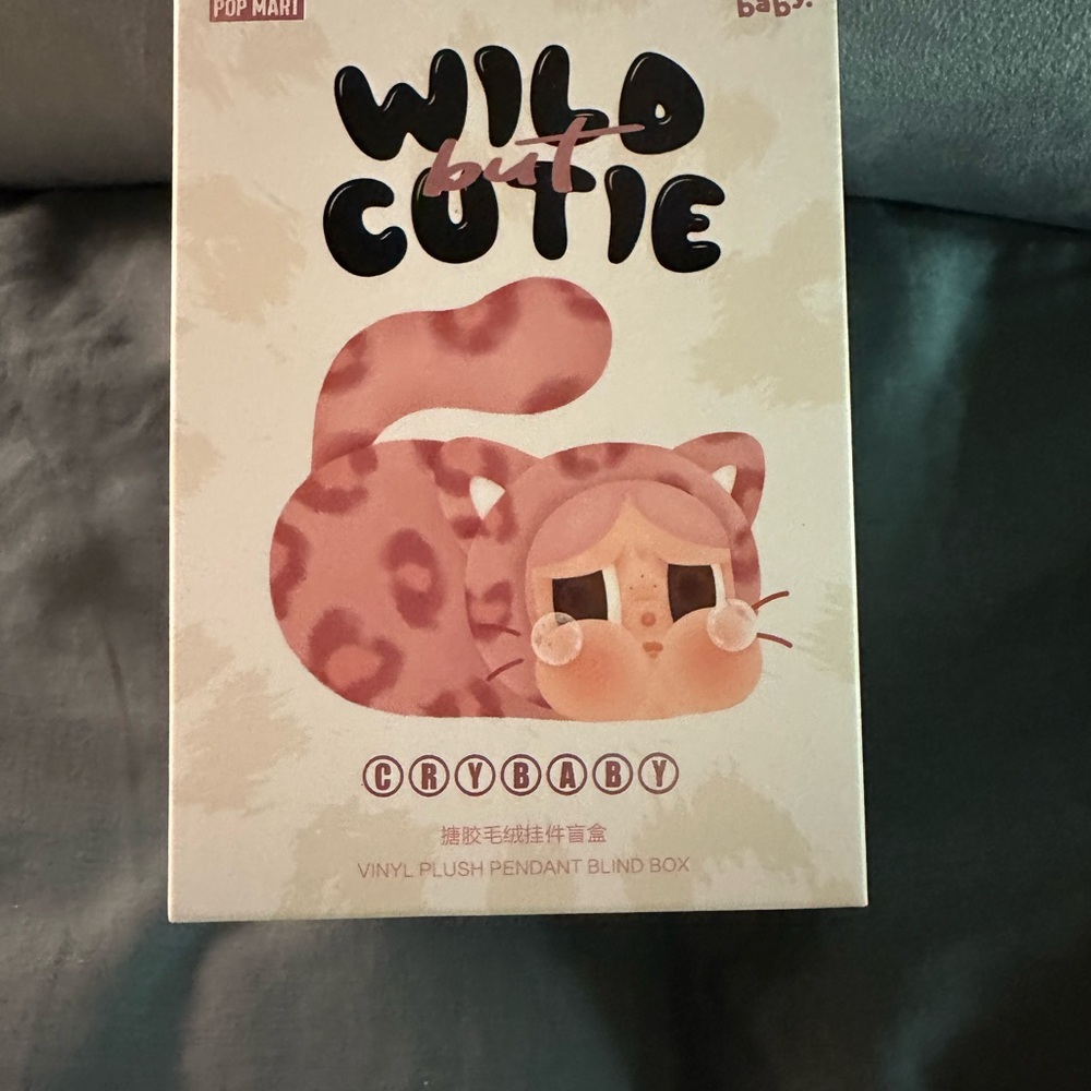 Pop Mart Wild But Cutie Crybaby Plush Pendant